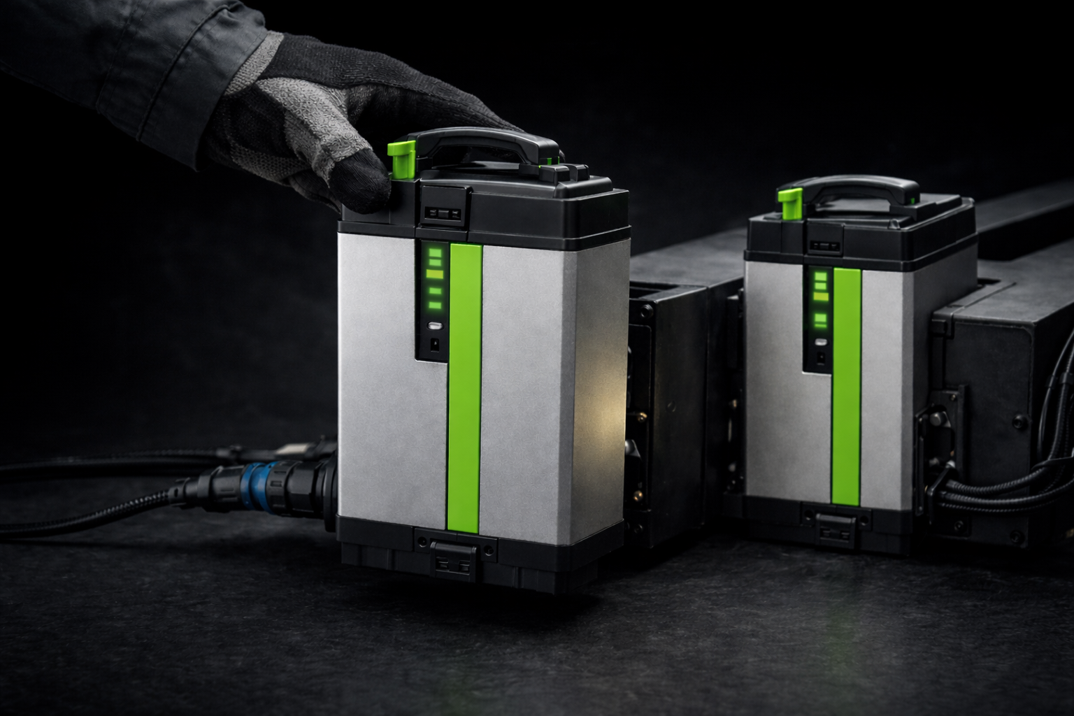 Swappable battery system